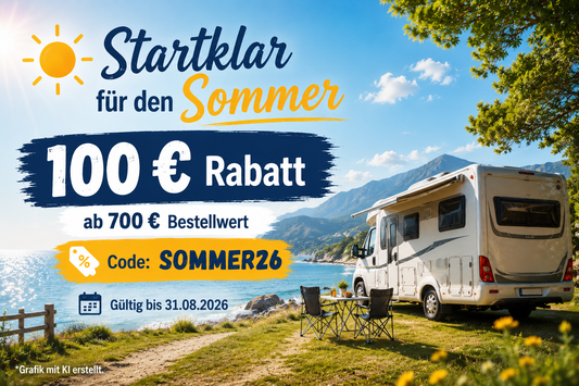 Startklar für den Sommer – Jetzt 100 € sparen