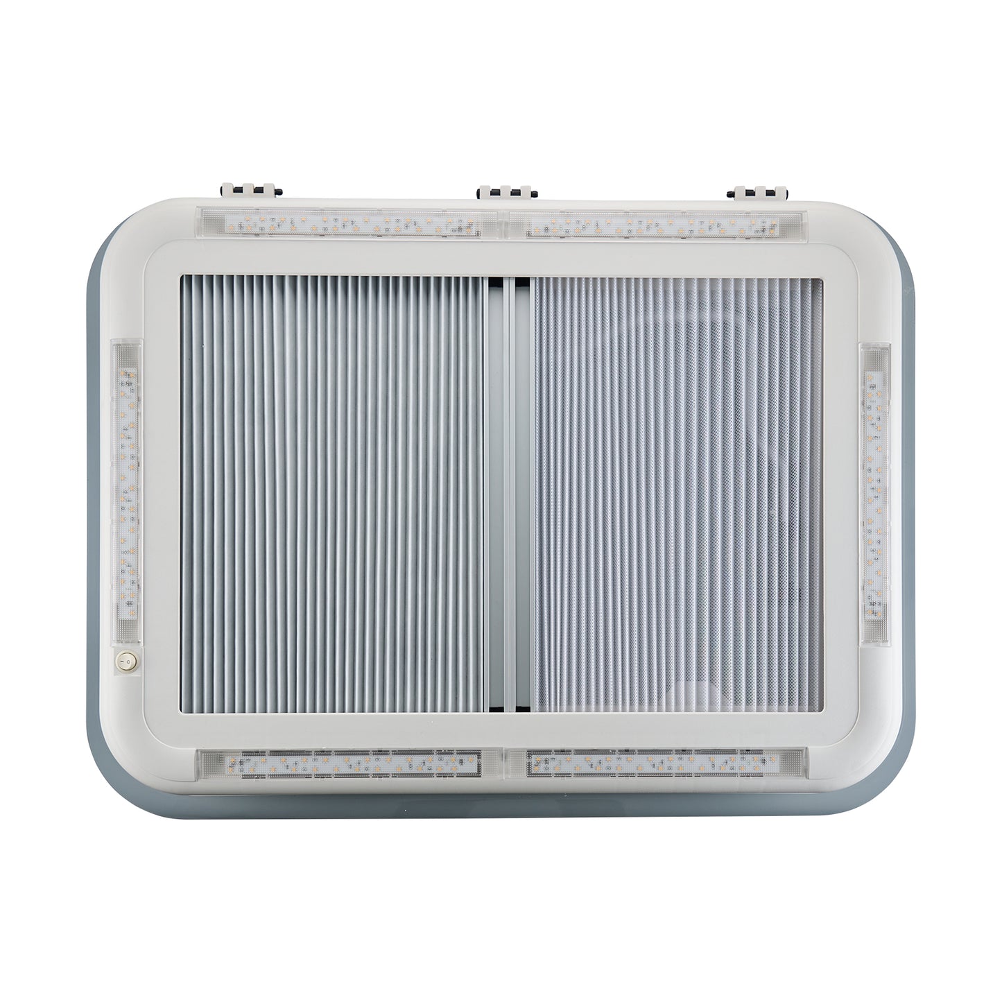 Dachluke 70x50cm Dachfenster Dachhaube LED Plissee Insektenschutz Wohnmobile - Infigoo RV GmbH
