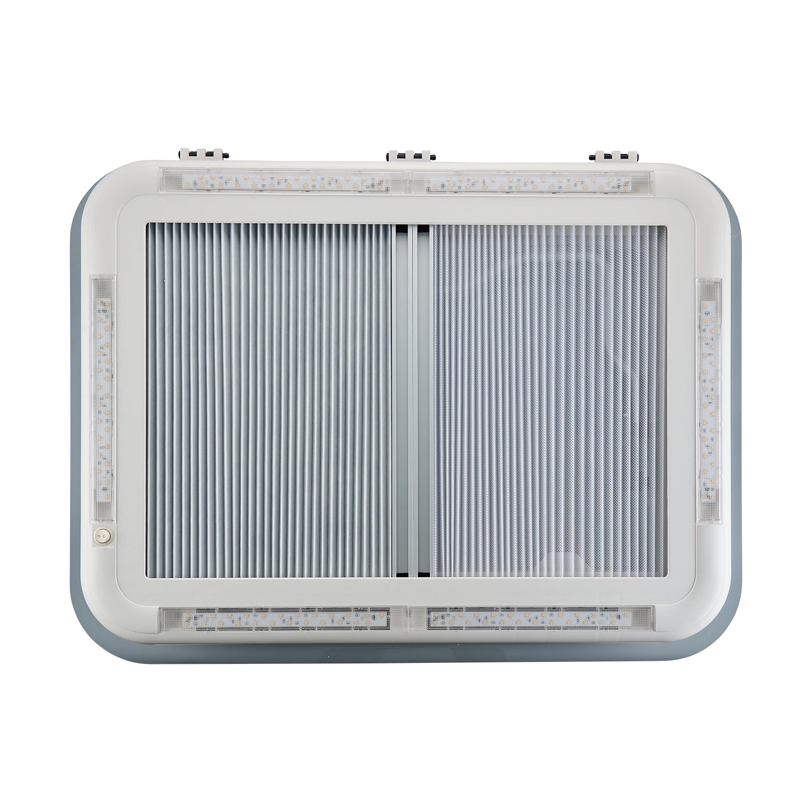 Dachluke 70x50cm Dachfenster Dachhaube LED Plissee Insektenschutz Wohnmobile - Infigoo RV GmbH