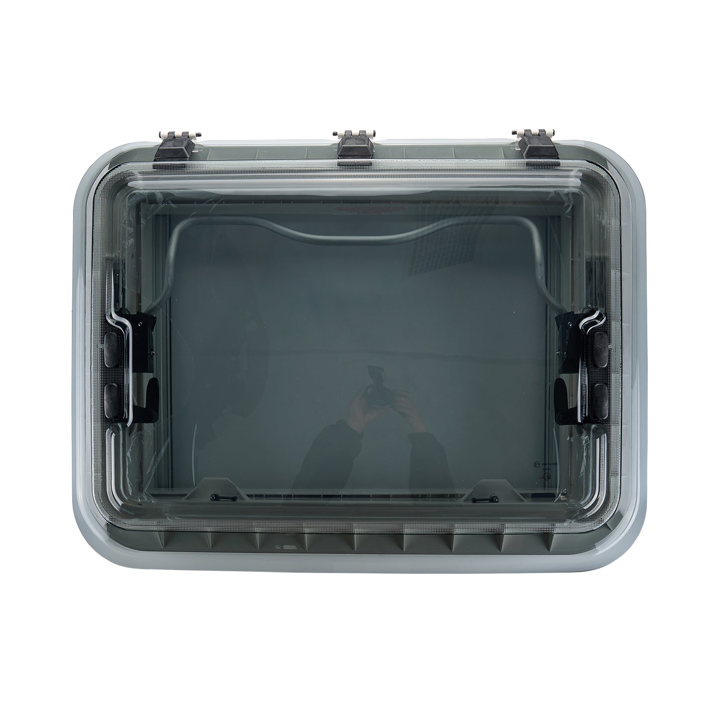 Dachluke  70x50cm Dachfenster Dachhaube LED mit Zwangsbelüftung, Insektenschutz - Infigoo RV GmbH