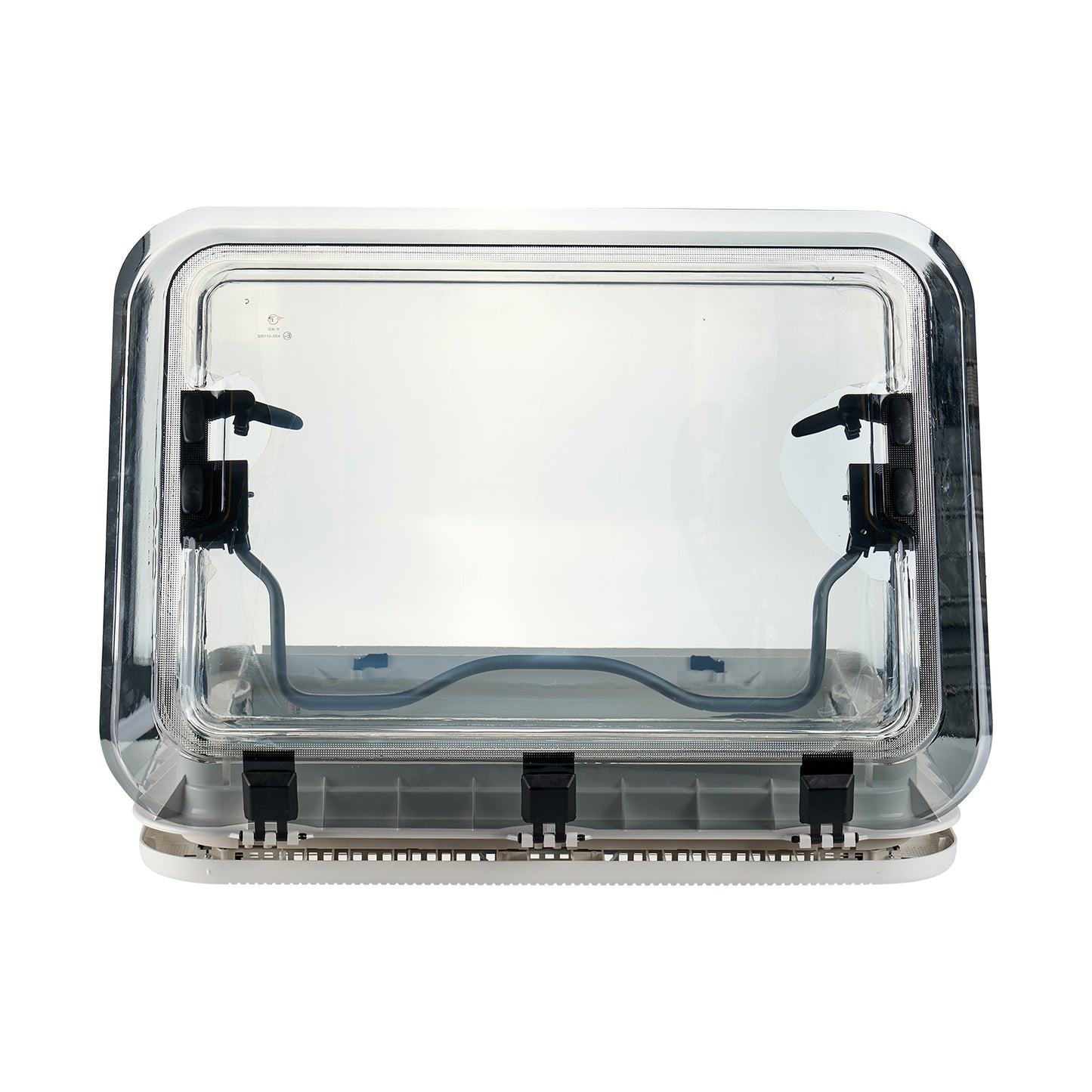 Dachluke  70x50cm Dachfenster Dachhaube LED mit Zwangsbelüftung, Insektenschutz - Infigoo RV GmbH