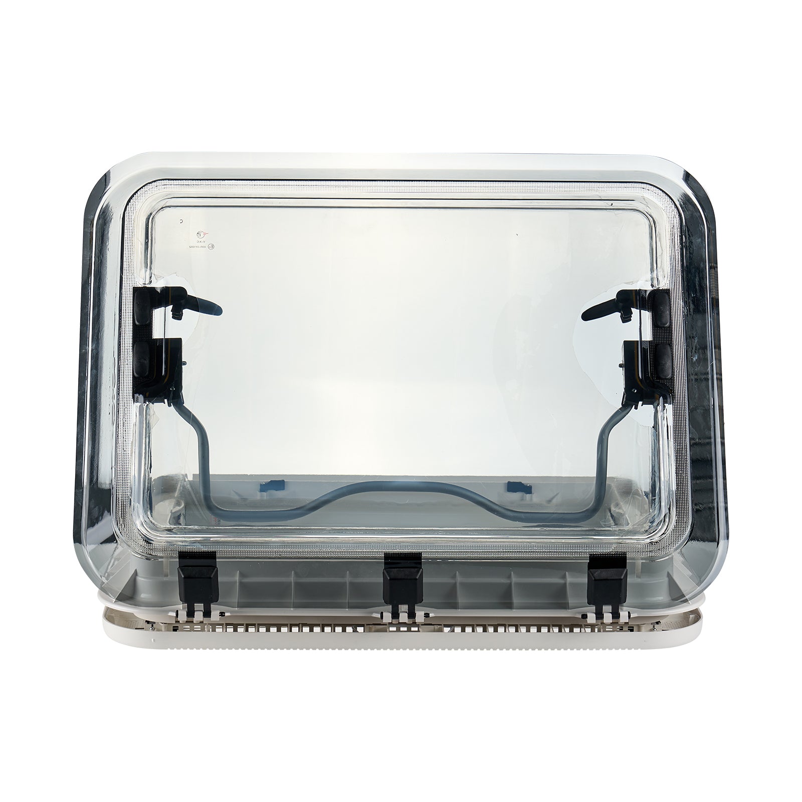 Dachluke  70x50cm Dachfenster Dachhaube LED mit Zwangsbelüftung, Insektenschutz - Infigoo RV GmbH