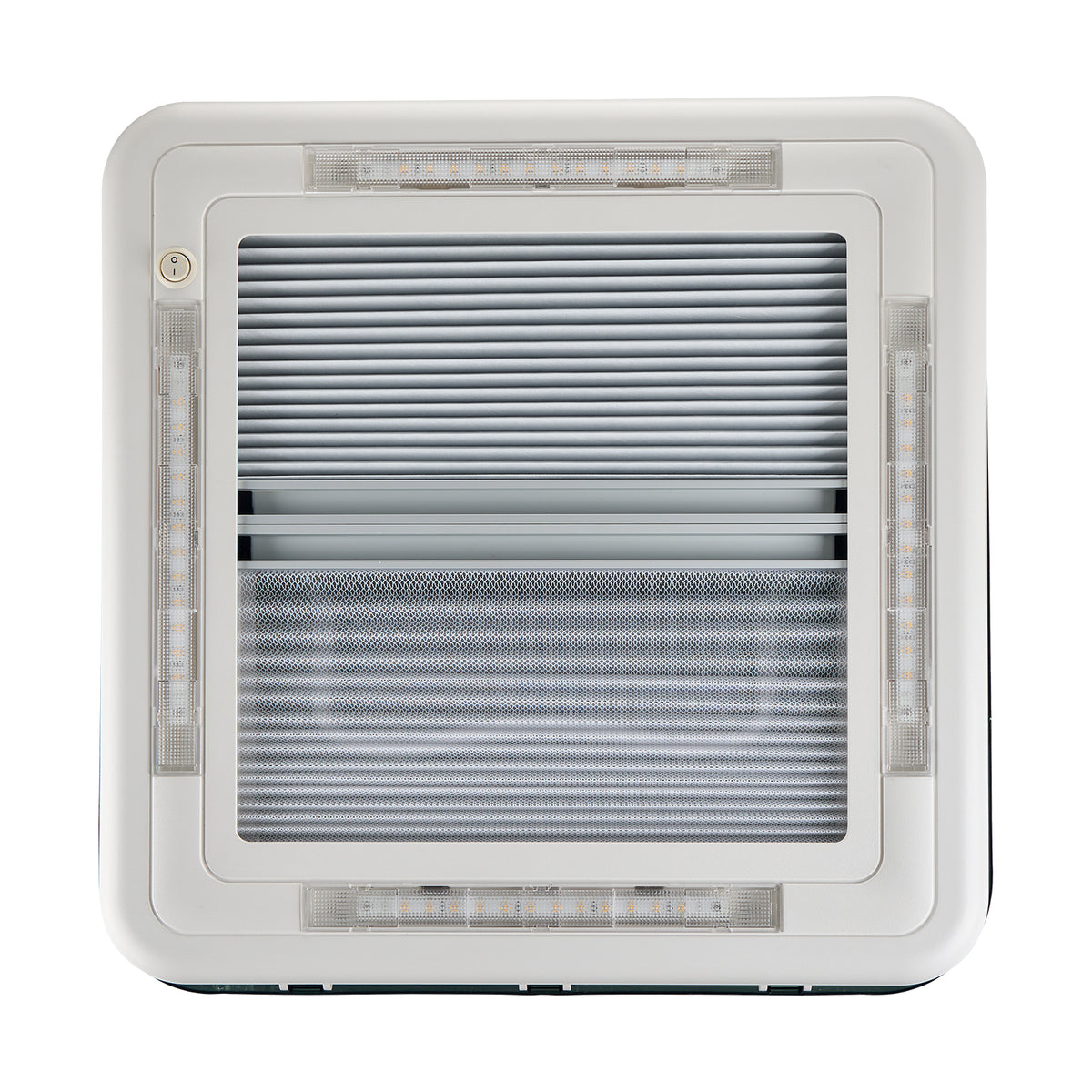 Dachluke 50x50cm LED mit Dauerbelüftung, Doppelte Verglasung - Infigoo RV GmbH