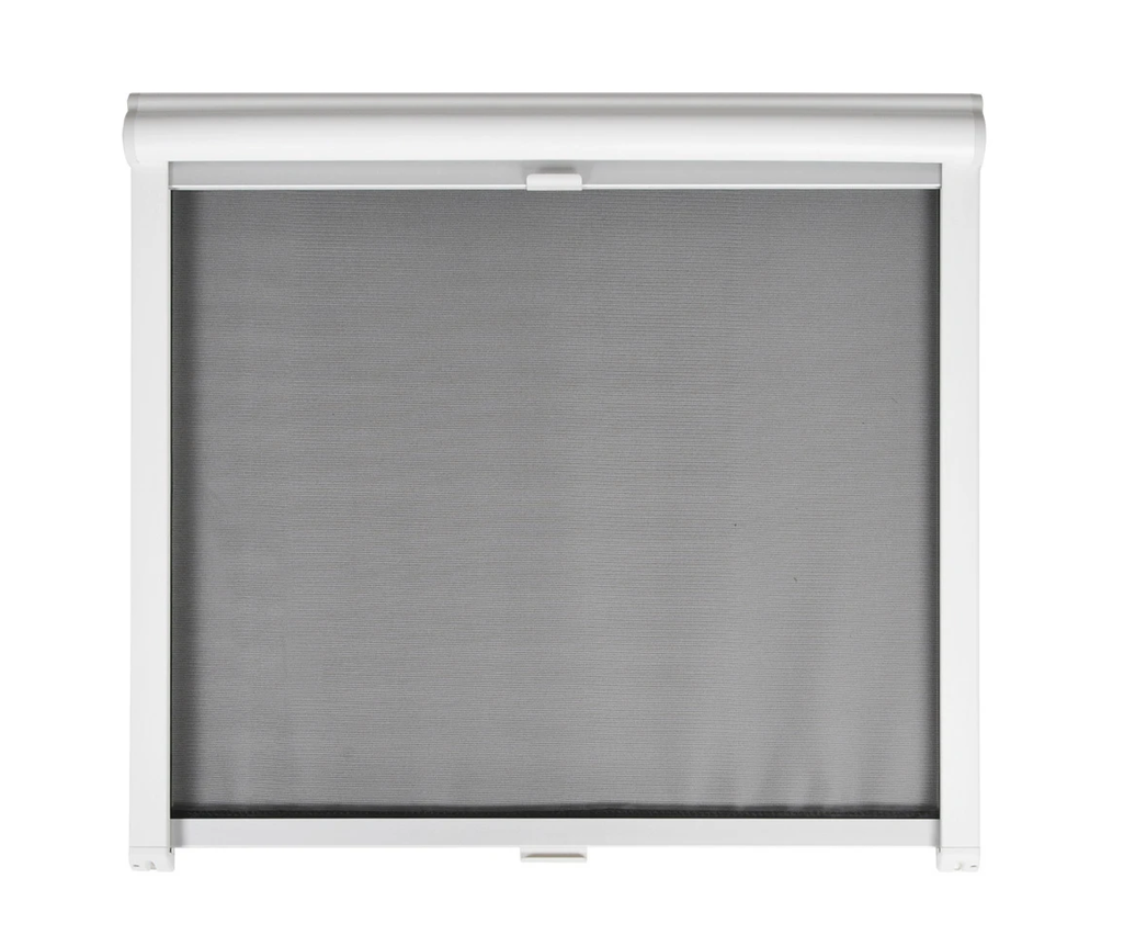 AOYI Kombirollo 100 x 70 cm grau Wohnmobil Wohnwagen Verdunkelung Insektenschutz